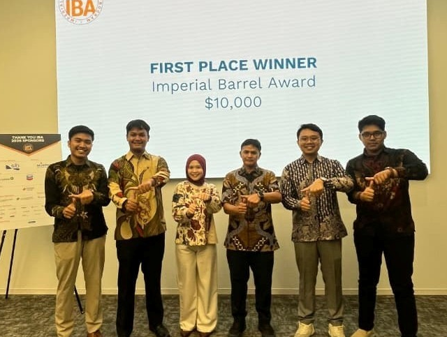 Mahasiswa ITB Juara 1 Dunia Imperial Barrel Award 2026, Raih Hadiah US$10.000